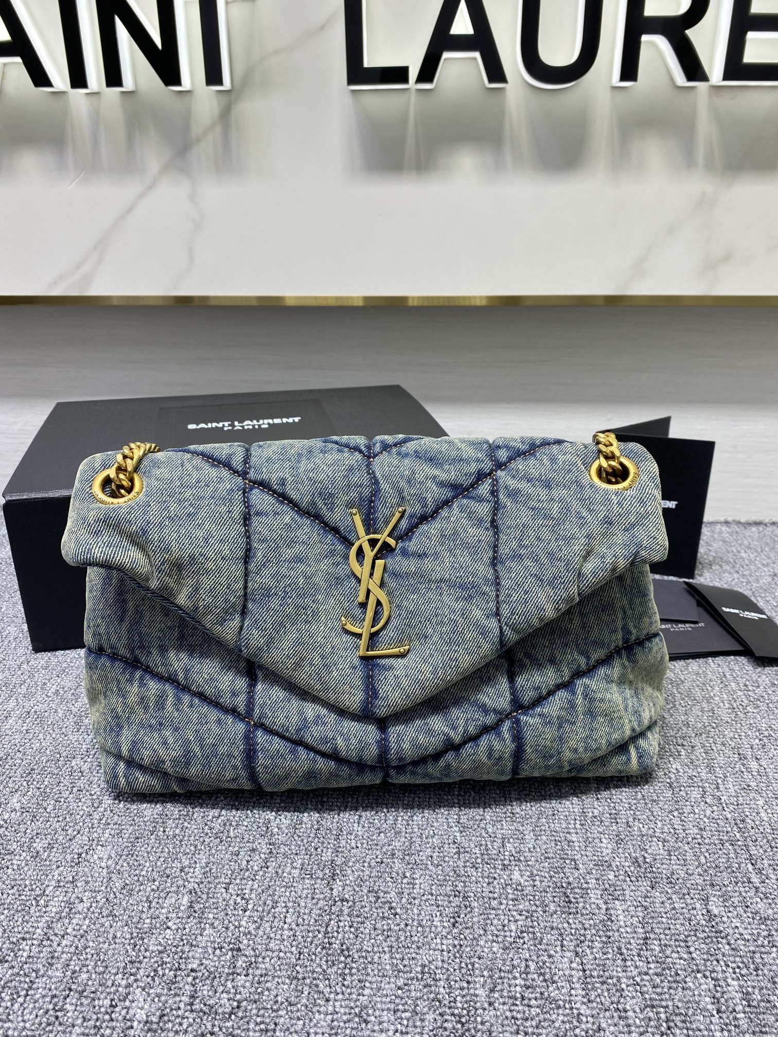 2025 YSL Loulou puffer Original